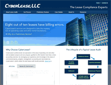 Tablet Screenshot of cyberleasellc.com